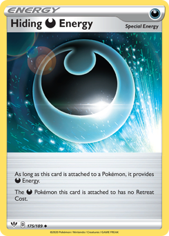 Pokemon Darkness Ablaze Hiding Darkness Energy - 175