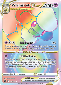 Pokemon Brilliant Stars Whimsicott VSTAR - 175