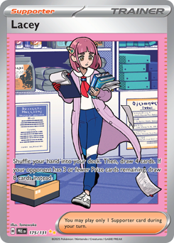 Pokemon Prismatic Evolutions Lacey - 175