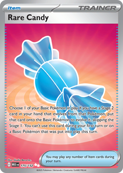Pokemon Mega Evolution Rare Candy - 175