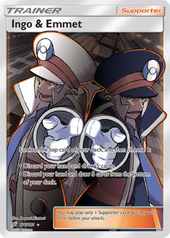 Pokemon Team Up Ingo & Emmet - 176