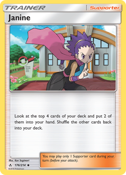 Pokemon Unbroken Bonds Janine - 176
