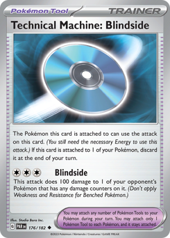 Pokemon Paradox Rift Technical Machine: Blindside - 176