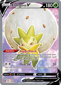 Pokemon Rebel Clash Eldegoss V - 176