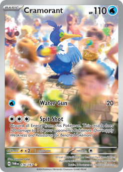 Pokemon Twilight Masquerade Cramorant - 176