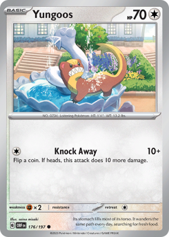 Pokemon Obsidian Flames Yungoos - 176