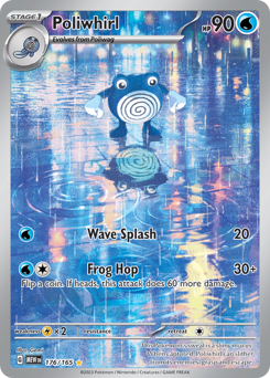 Pokemon 151 Poliwhirl - 176