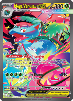 Pokemon Mega Evolution Mega Venusaur ex - 177