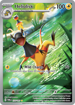 Pokemon Twilight Masquerade Heliolisk - 177