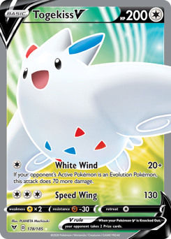 Pokemon Vivid Voltage Togekiss V - 178