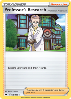 Pokemon Sword & Shield Professor's Research (Professor Magnolia) - 178