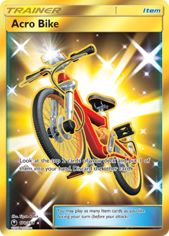 Pokemon Celestial Storm Acro Bike - 178