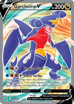 Pokemon Astral Radiance Garchomp V - 178