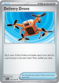 Pokemon Paldea Evolved Delivery Drone - 178