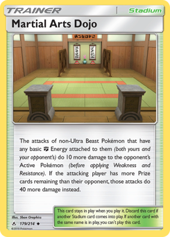 Pokemon Unbroken Bonds Martial Arts Dojo - 179