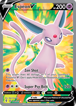 Pokemon Evolving Skies Espeon V - 179