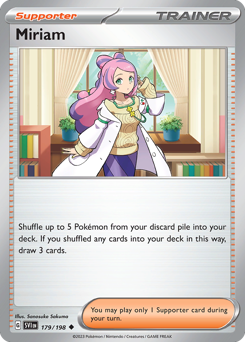 Pokemon Scarlet & Violet Miriam - 179