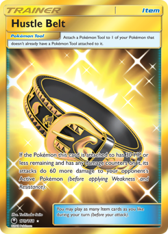 Pokemon Celestial Storm Hustle Belt - 179