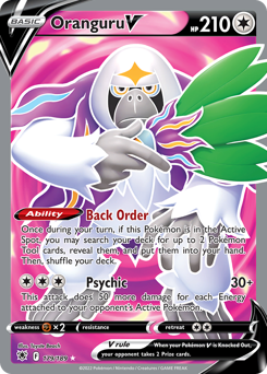 Pokemon Astral Radiance Oranguru V - 179