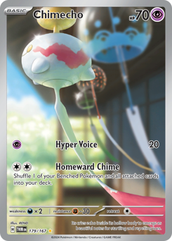 Pokemon Twilight Masquerade Chimecho - 179