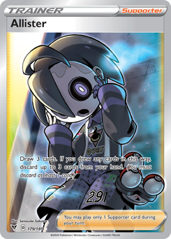 Pokemon Vivid Voltage Allister - 179