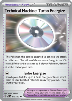 Pokemon Paradox Rift Technical Machine: Turbo Energize - 179