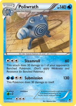 Pokemon Furious Fists Poliwrath - 17