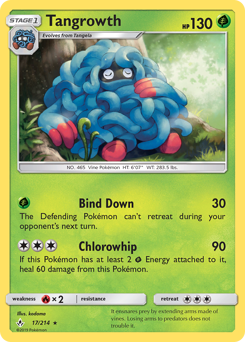 Pokemon Unbroken Bonds Tangrowth - 17