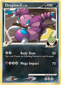 Pokemon Rising Rivals Drapion E4 - 17