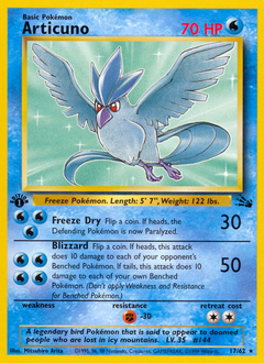 Pokemon Fossil Articuno - 17