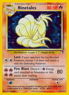 Pokemon Legendary Collection Ninetales - 17