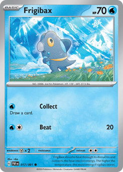 Pokemon Paldean Fates Frigibax - 17