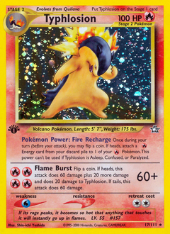 Pokemon Neo Genesis Typhlosion - 17