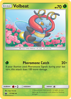 Pokemon Celestial Storm Volbeat - 17