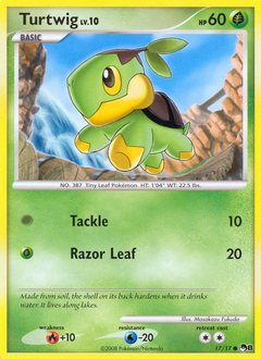Pokemon POP Series 8 Turtwig - 17