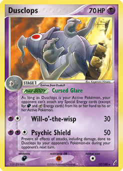 Pokemon Crystal Guardians Dusclops - 17