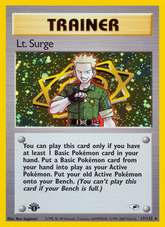 Pokemon Gym Heroes Lt. Surge - 17