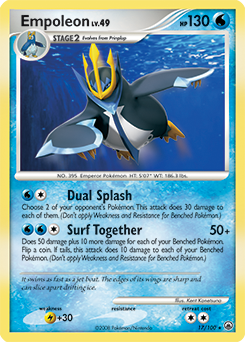 Pokemon Majestic Dawn Empoleon - 17