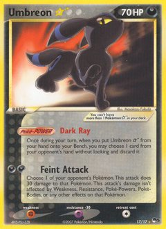 Pokemon POP Series 5 Umbreon ★ - 17
