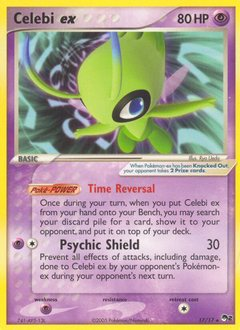 Pokemon POP Series 2 Celebi ex - 17