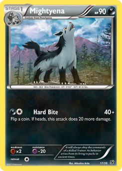 Pokemon Kalos Starter Set Mightyena - 17