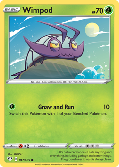 Pokemon Darkness Ablaze Wimpod - 17