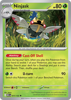 Pokemon Mega Evolution Ninjask - 17