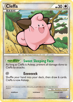 Pokemon HeartGold & SoulSilver Cleffa - 17