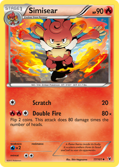 Pokemon Noble Victories Simisear - 17