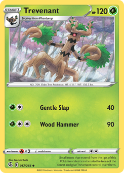 Pokemon Fusion Strike Trevenant - 17