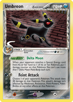 Pokemon Delta Species Umbreon δ - 17