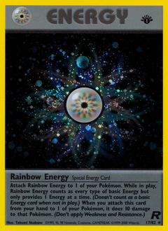 Pokemon Team Rocket Rainbow Energy - 17