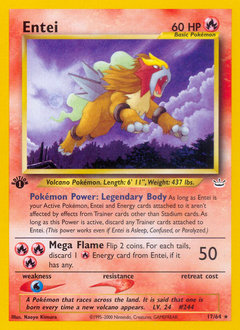 Pokemon Neo Revelation Entei - 17