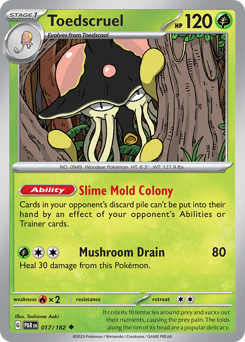 Pokemon Paradox Rift Toedscruel - 17